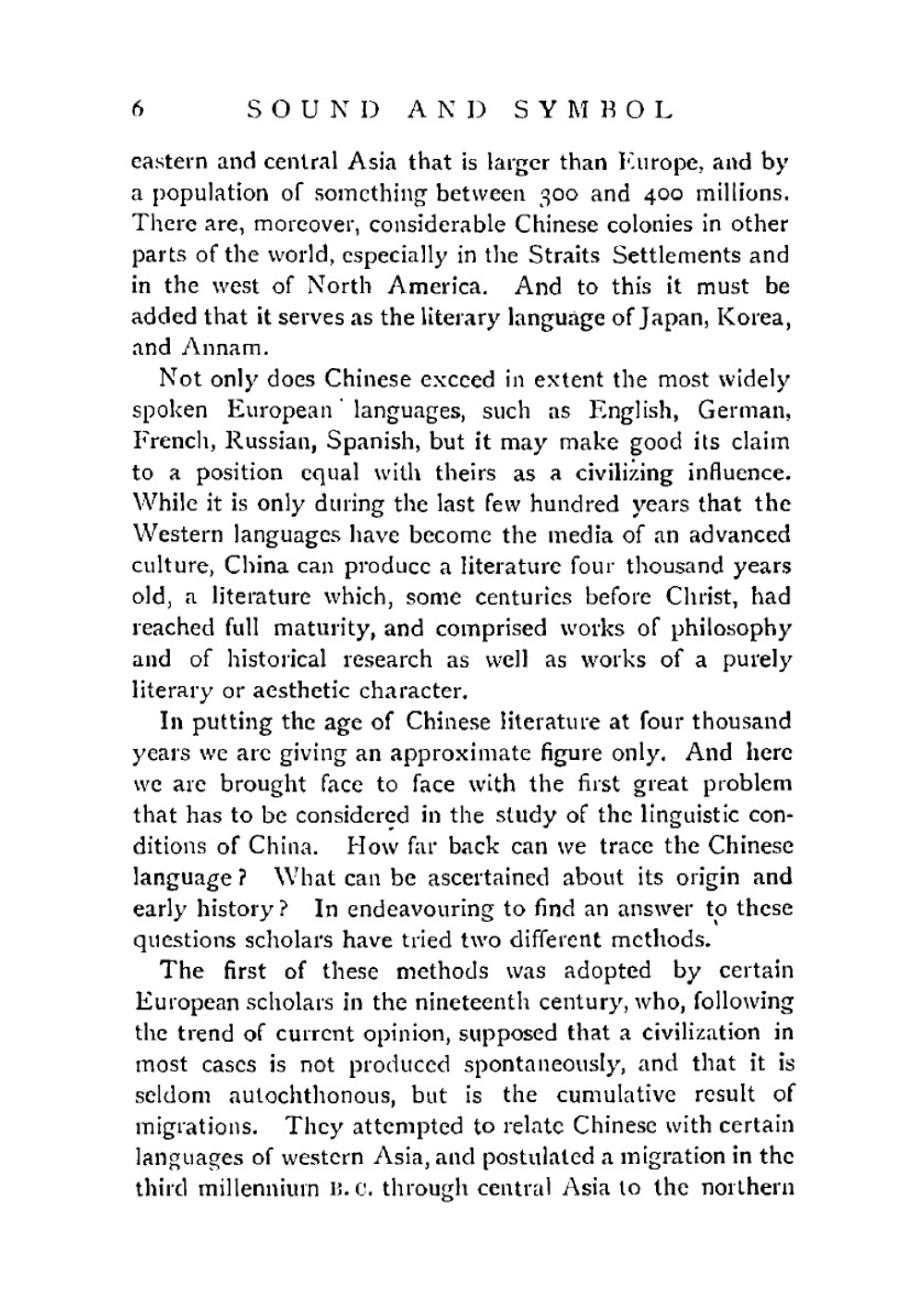 Sound and symbol in Chinese | Karlgren Bernhard