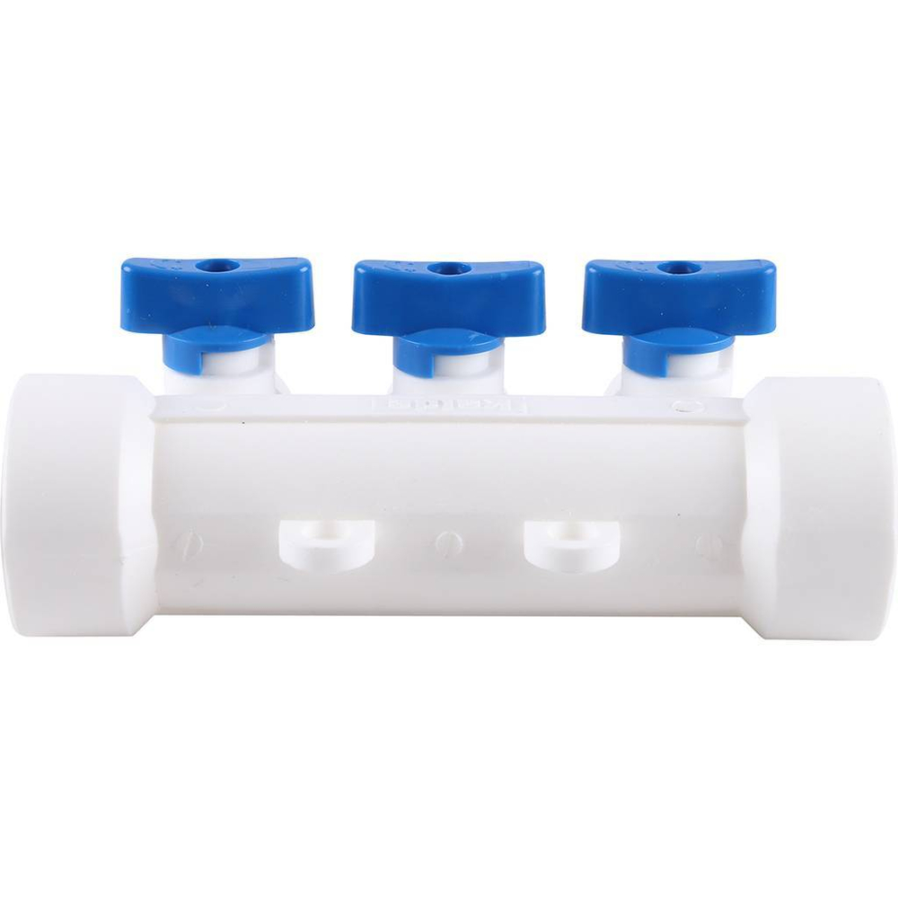 Коллекторы с воздухоотводчика KALDE 3 вых/синий