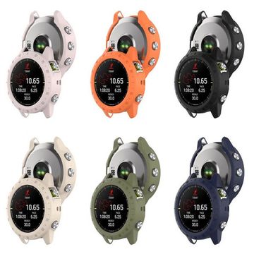 Защитный бампер чехол для часов Garmin MARQ Gen 2 Adventurer Athlete Aviator Captain Golfer материал TPU