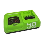 Аккумуляторная газонокосилка Greenworks G40LM41K8 40В (1 x 8 Ач, Быстрое ЗУ) нож 41 см, 2504707U8F