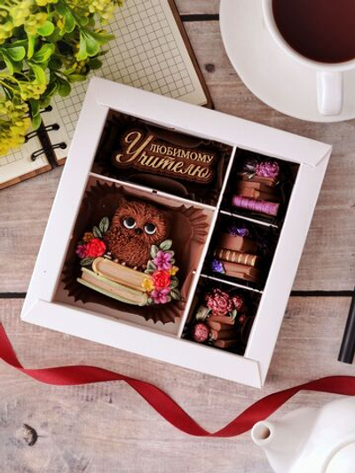 Шоколадный набор "Любимому учителю" #4