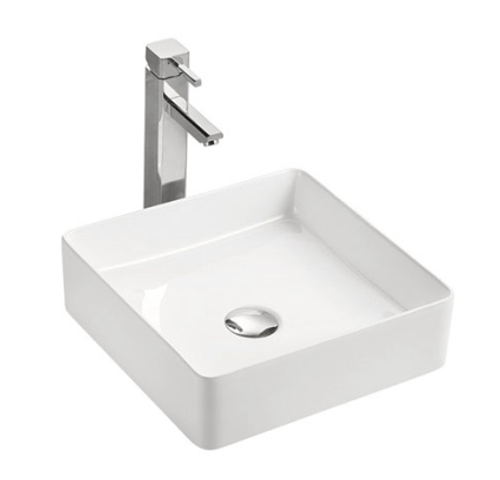 Раковина накладная ROVENO PC-003_ (36*36*13) белая