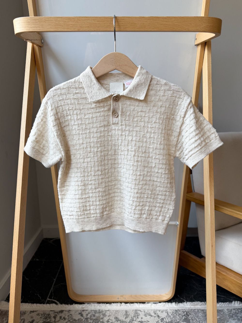 Хлопковое поло Zara, 92