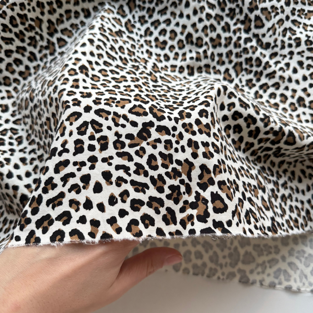 Хлопок твил Леопард