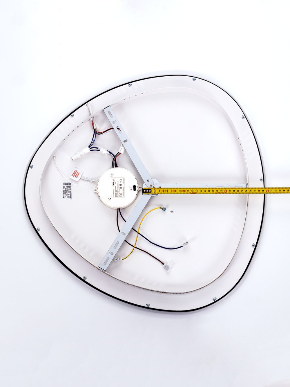 Citilux ТRIO CL215B261E LED RGB Люстра с пультом Чёрная