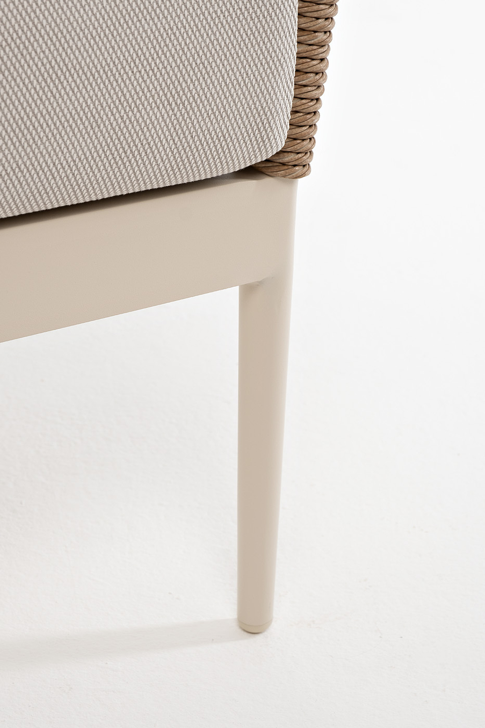 "Венеция" лаунж-зона из искусственного ротанга, цвет соломенный