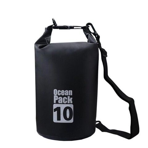 Водонепроницаемая сумка-мешок Ocean Pack 10 L, цвет черный