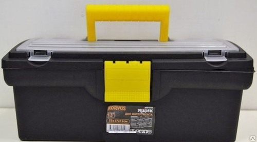 Ящик для инструмента 13'' (33*17*12)  Korvus  (Лакра)  8001011