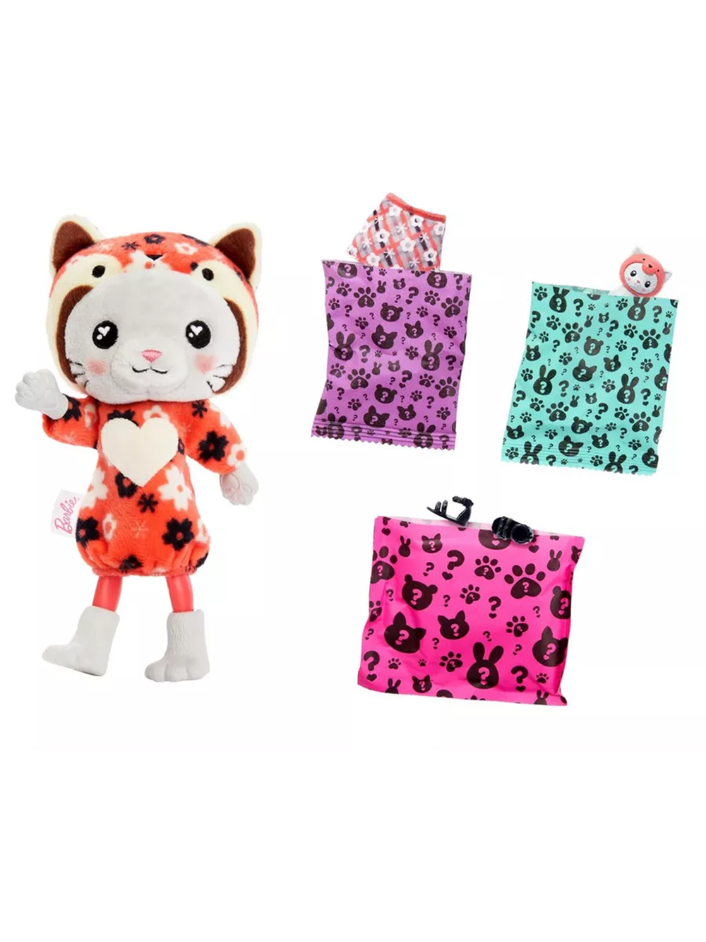 Кукла Барби Cutie Reveal Chelsea HRK28 Красная Панда