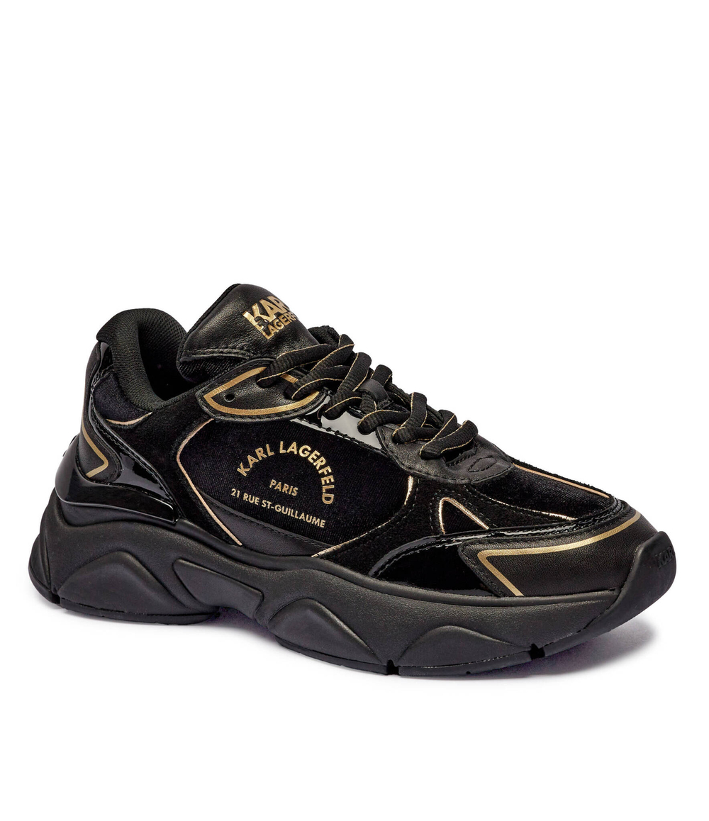 Кроссовки KOMET Karl Lagerfeld - черный(KL65648L)