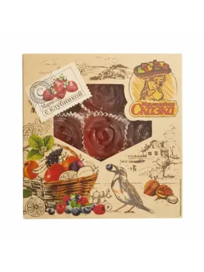 Мармелад Со свежей клубникой 300 гр