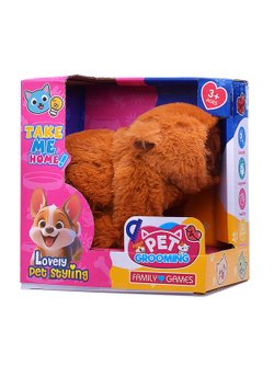 Мягкая игрушка интерактивная Капибара (E-20)