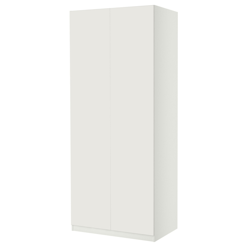 Распашной шкаф FARDAL PAX IKEA 2-дверный (белый)  120*50*220