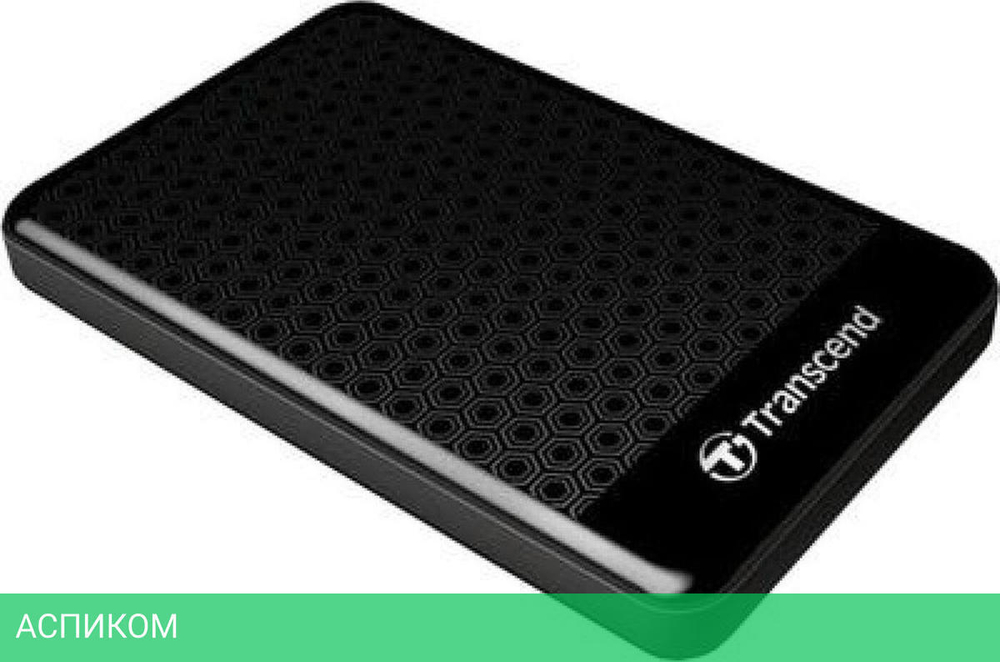 Внешний накопитель Transcend StoreJet 25A3 1TB Black (TS1TSJ25A3K)