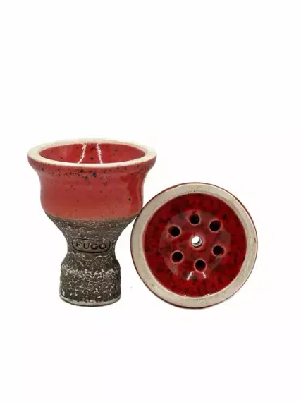 Hookah bowl FUGO UPG Glaze RED WOOD