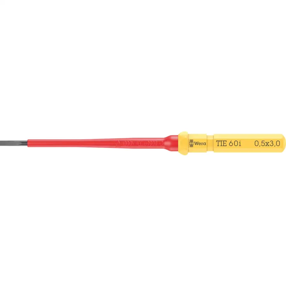 Сменная отвёртка Kraftform Kompakt VDE 60 i 0,5x3x157 мм WERA 05006501001