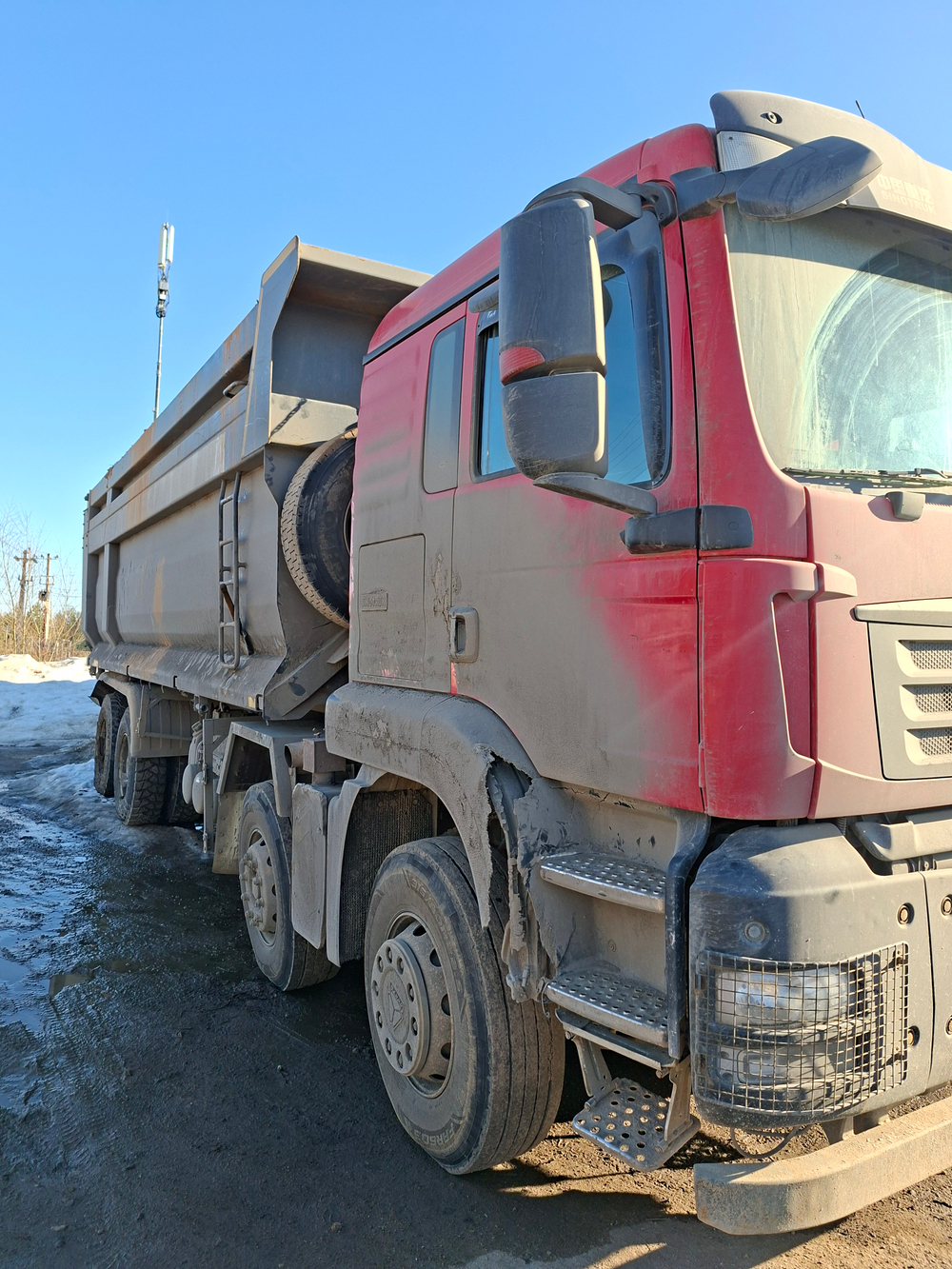 Howo T5G 8x4 Самосвал ZZ3317V384GE1 (Дизельный, 10,5 л, 440 л.с., МТ)