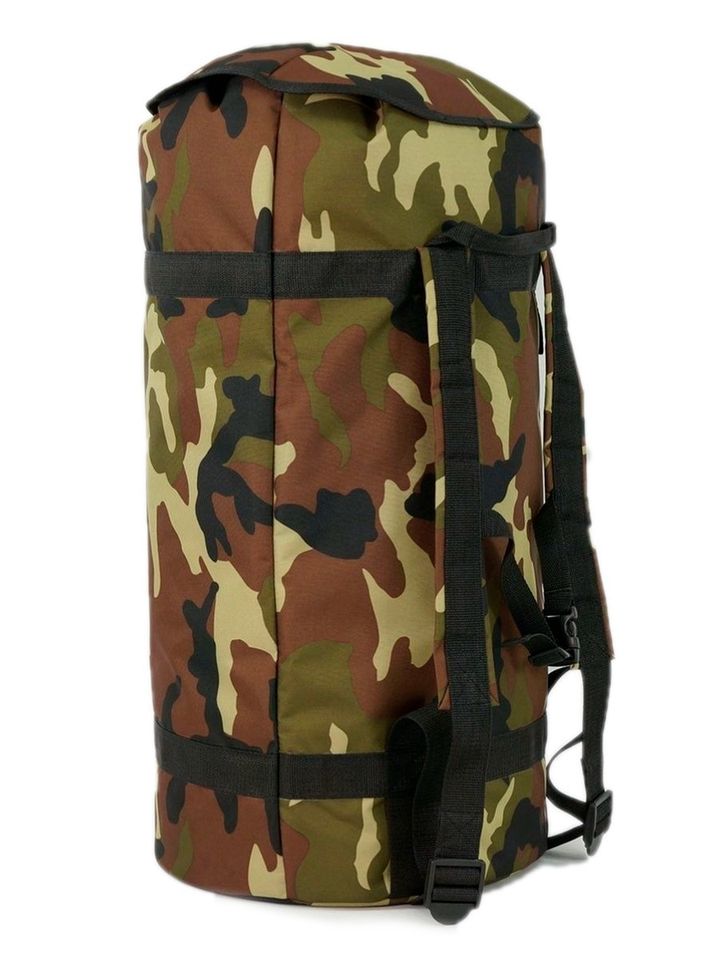 Баул тактический 80л (зеленый кмф)