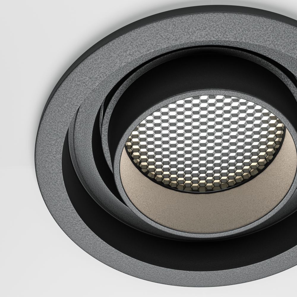 Светильник встраиваемый Maytoni   DL113-GU10-01-RD-B