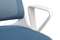 Кресло W-158 Белый Пластик/Синий