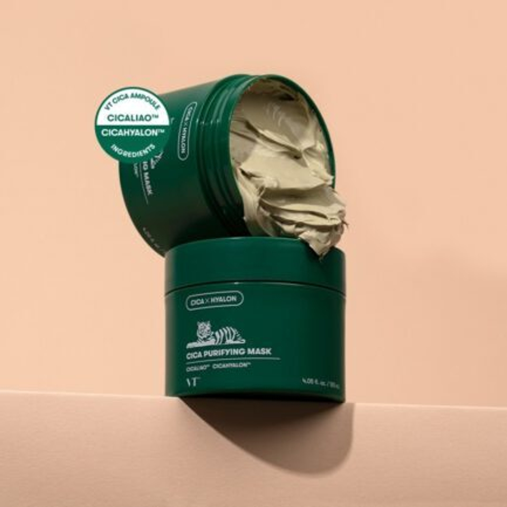 VT Cosmetics Cica Purifying Mask очищающая глиняная маска с центеллой