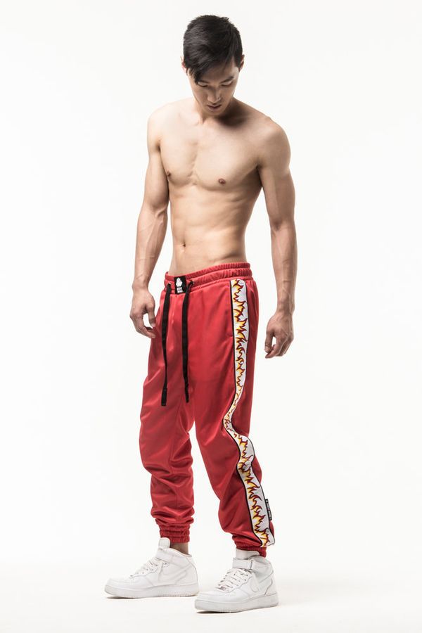 Брюки Flame Sprint Красные - фото 3