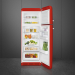Отдельностоящий двухдверный холодильник Smeg FAB30RRD5