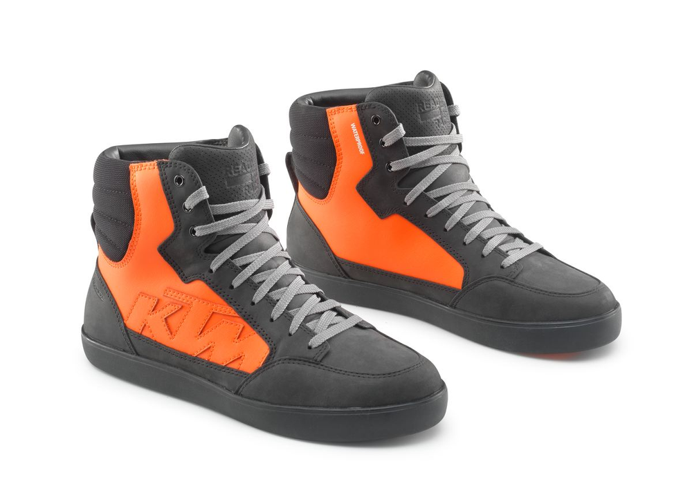 Мотокеды KTM & Alpinestars J-6 WP SHOES черно-оранжевые