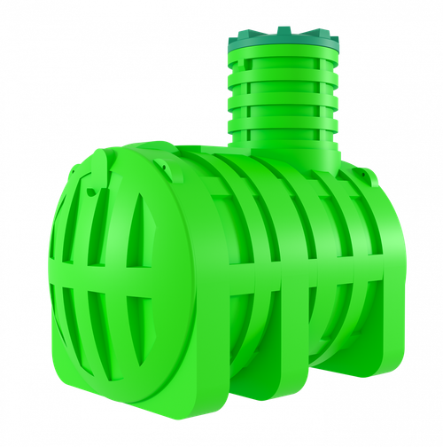 Емкость подземная пищевая Мультпласт ДПВ4000 4000 л. горизонтальная (2300x1500x2385см;135кг;зеленый) - арт.555434.62