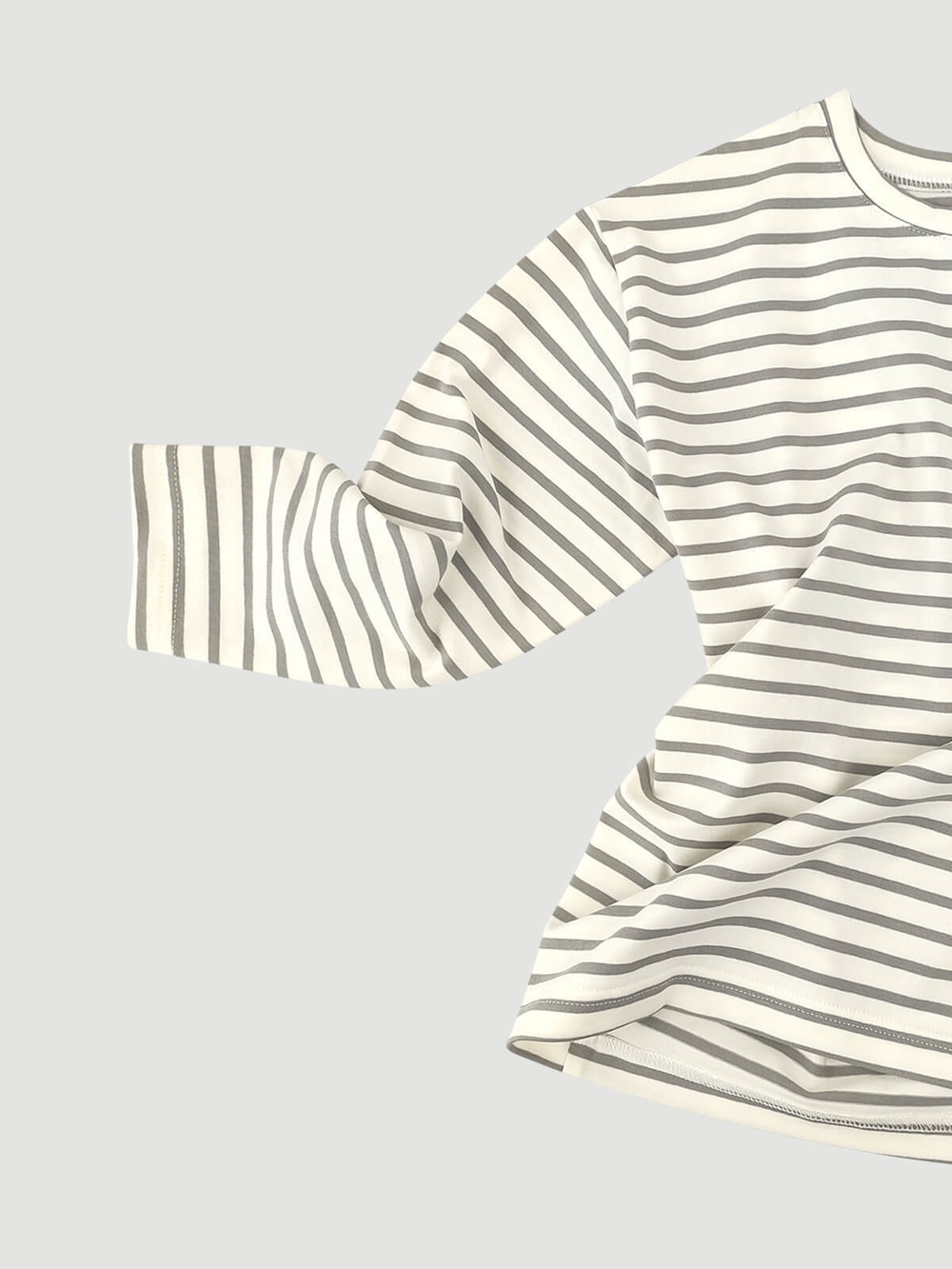 Лонгслив Mjölk в полоску