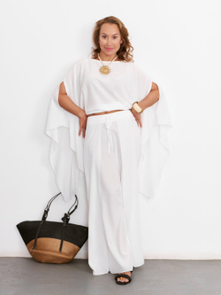 Блуза летняя, Модный дом Виктории Тишиной, Лето