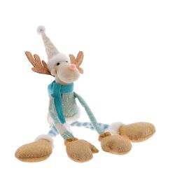 GAEM Игрушка набивная "Олень", L17 W10 H46/25 см, 2в.