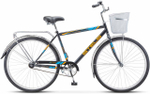 Городской велосипед STELS Navigator 350 Gent 28" 7 скор. (корзинка) Черный