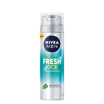 NIVEA ДЛЯ БРИТЬЯ ПЕНА FRESH KICK 200 МЛ*12