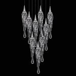 Подвесной светильник Goddess Tears 9 chrome