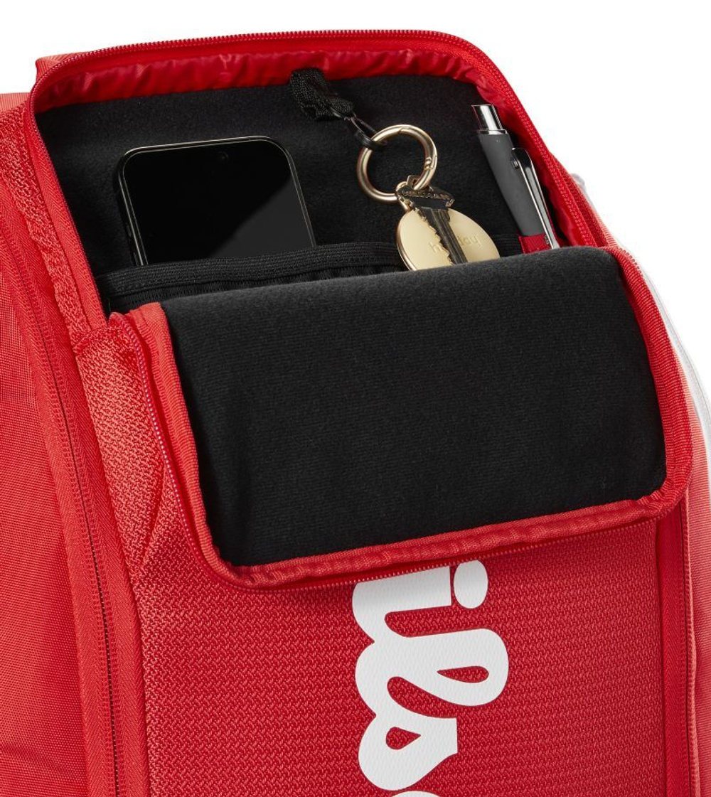 Теннисный рюкзак Wilson Super Tour Red