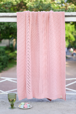 Элитный плед Lux 33 французская роза от Luxberry Португалия