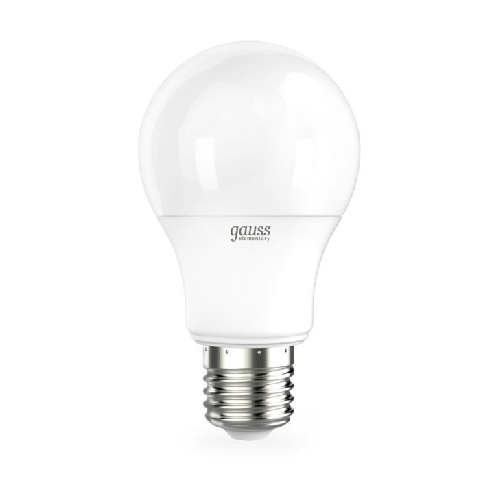 Лампа светодиодная Gauss E27 10W 3000K матовая 23210