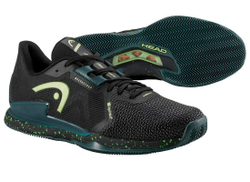 Теннисные кроссовки Head Sprint Pro 3.5 SF Clay - black/forest green