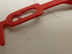 WE60S3 кт67 Тяга аварийного открытия люка для стиральной машины Gorenje WE60S3 б/у