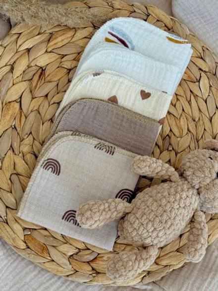 Муслиновые салфетки для кормления