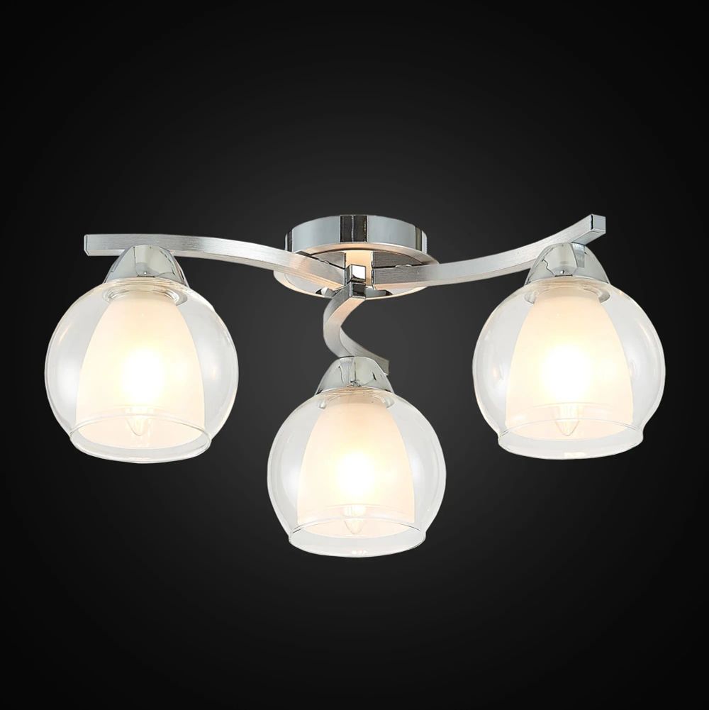 Citilux Кристи CL152137 Люстра потолочная Алюминий Хром