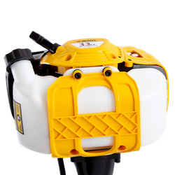 Триммер бензиновый DTL-33, 33 см3, неразъемная штанга Denzel