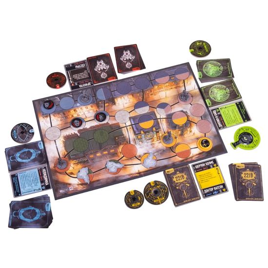 Настольная игра Unmatched. Туман над мостовой