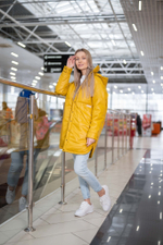 Куртка женская "Урбан" горчица