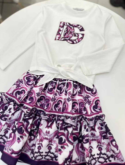Детский комплект с юбкой Dolce&Gabbana