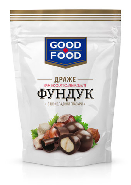 GOOD FOOD Фундук в шоколадной глазури 150г