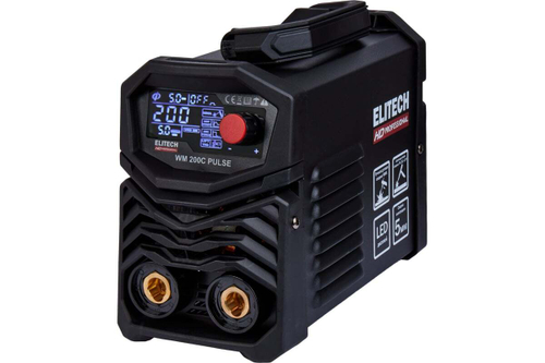 Инверторный сварочный аппарат Elitech HD WM 200c Pulse 204467