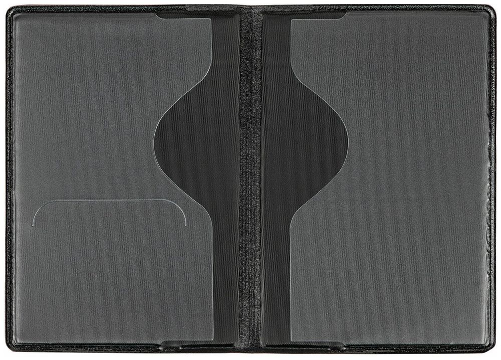 Обложка для паспорта STAFF, бархатный полиуретан, "Роза", розовая, 237619