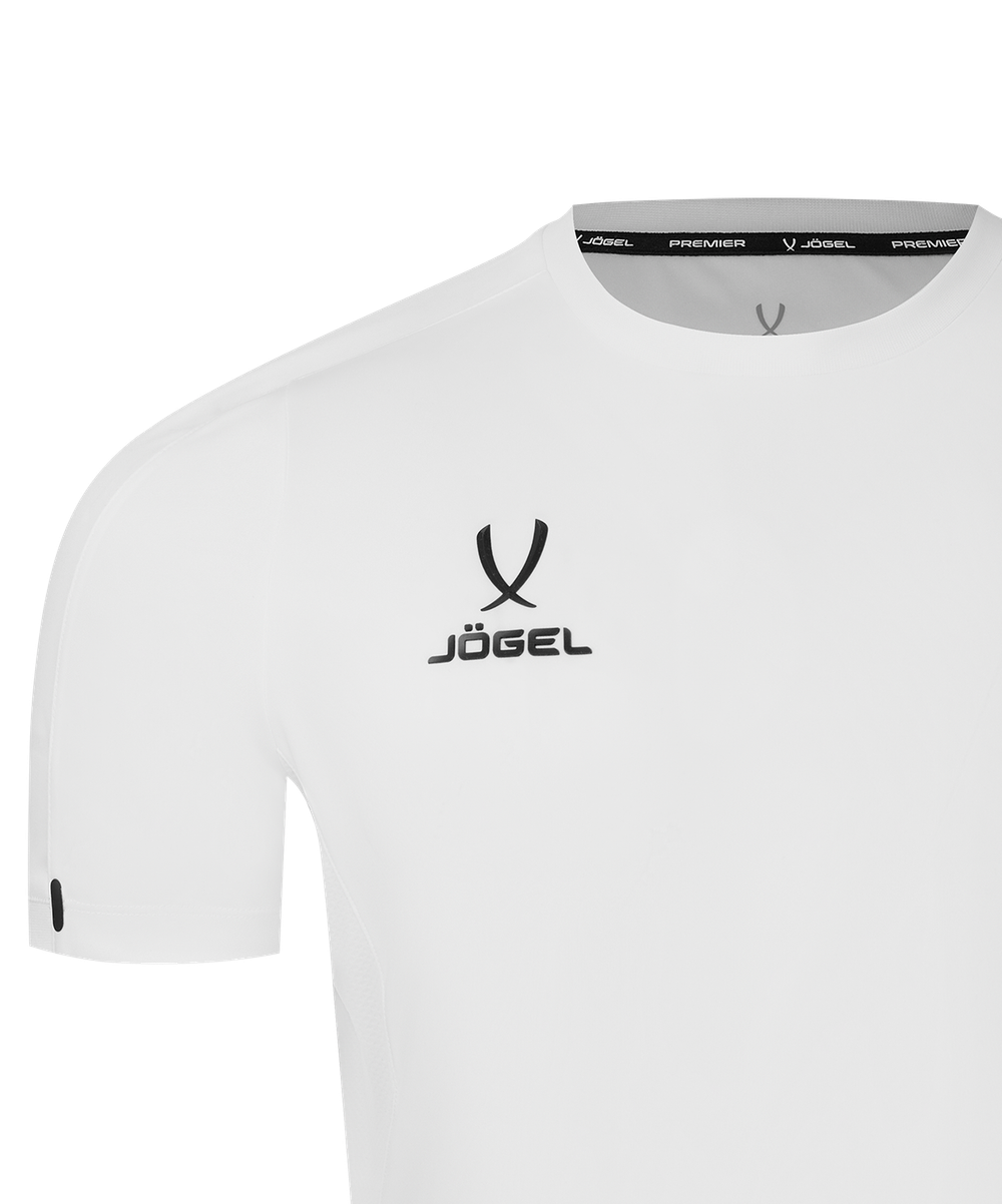 Футболка тренировочная JÖGEL PREMIER PerFormDRY Training Poly Tee, белый